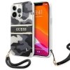 Guess GUHCP13XKCABBK iPhone 13 Pro Max 6,7 czarny/black hardcase Camo Strap Collection